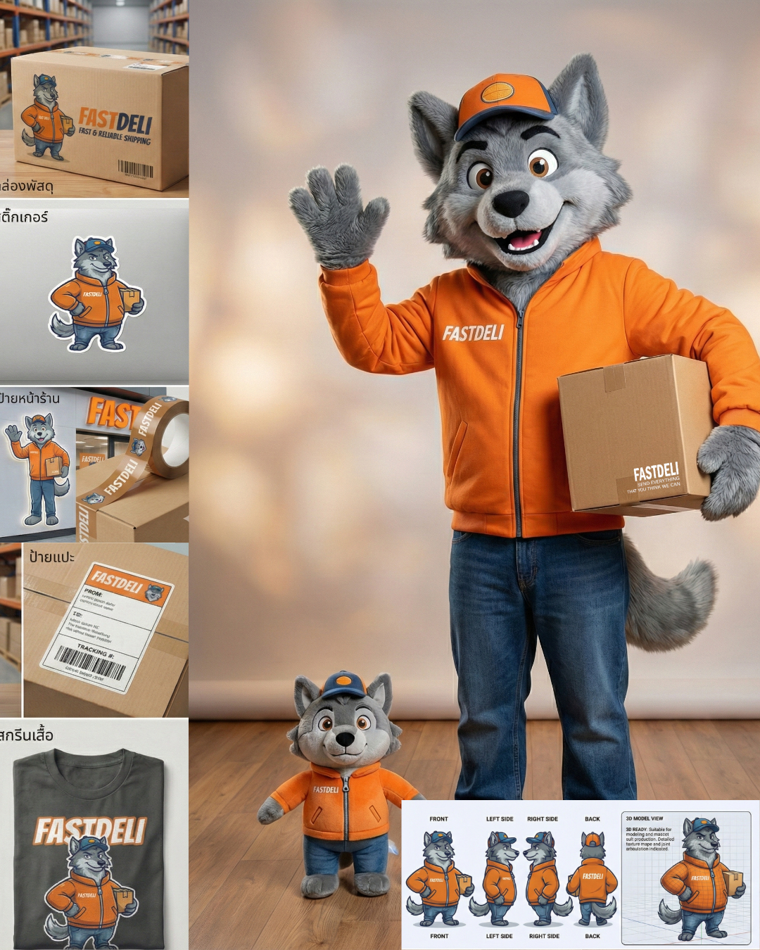 Delivery Company Characters